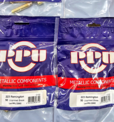 PPU UNPRIMED RIFLE BRASS