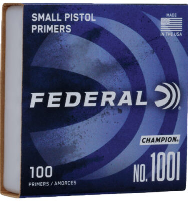 FEDERAL SMALL PISTOL PRIMERS