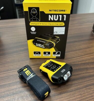 NITECORE NU11 Clip-On Cap Light 150 LUMENS