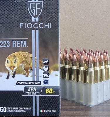 FIOCCHI 223REM 60gr Ammunition