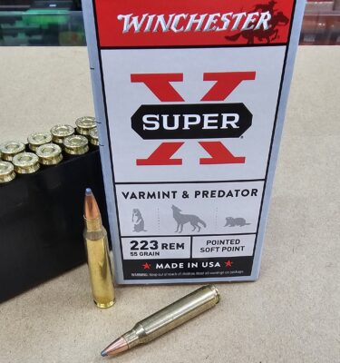 WINCHESTER SUPER-X 223 SP AMMUNITION